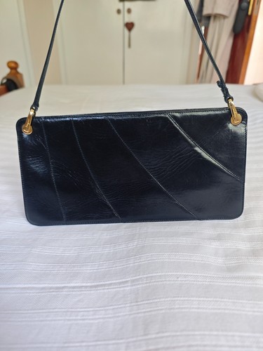 Women black leather - black,