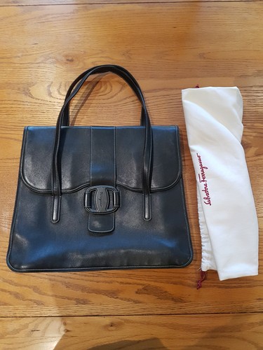 Ferragamo vintage black